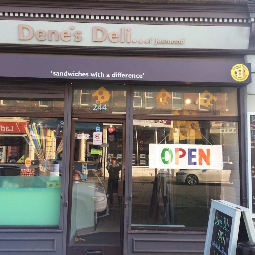 Dene's Deli is an award winning sandwich shop in Newcastle