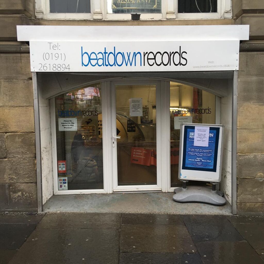 Beatdown Records is an independent record shop in Newcastle