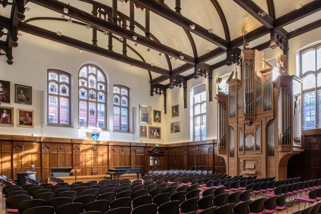 The Aubertin Organ in Kings Hall at Newcastle University