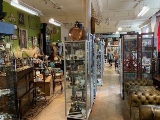 Fern Avenue Antiques Centre offers a perfect excuse to shop and browse in Newcastle