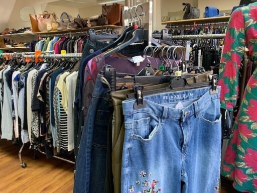 Rummage Dress Agency in Heaton, Newcastle has a huge range of pre-loved clothes and accessories