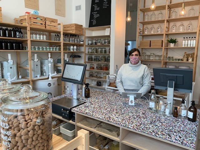 Something Good sustainable food and household shop in Jesmond, Newcastle
