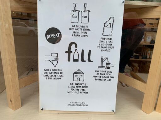 Something Good sustainable food and household shop in Jesmond, Newcastle