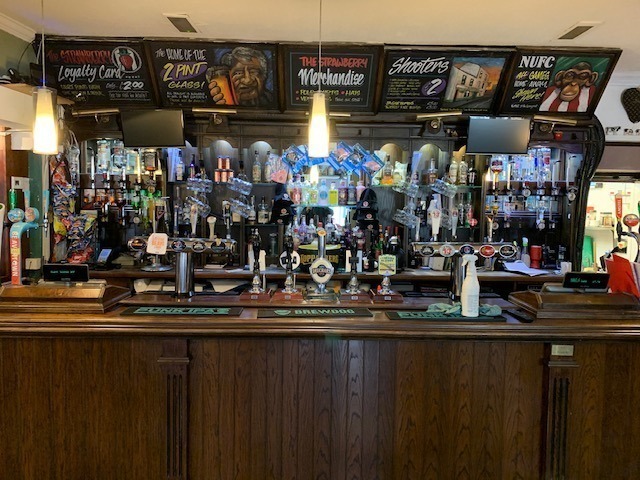 The Strawberry pub in Newcastle city centre